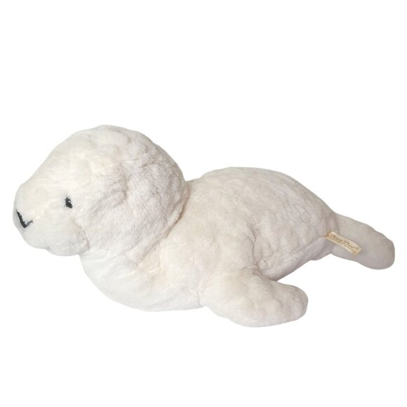 Dan Dee Artic Baby Seal 21" White Plush Stuffed Animal Soft Cuddly Collectors - Picture 4 of 8